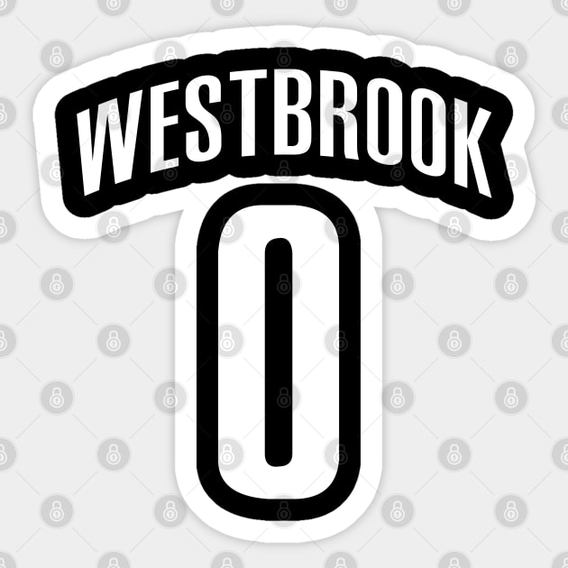 Westbrook OKC Sticker by Cabello's